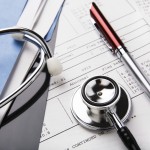 Medical Records & Stethoscope